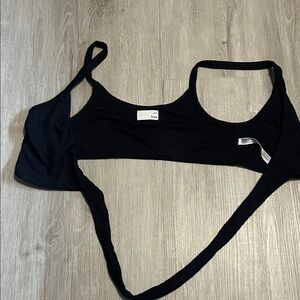 Wilfred Midnight Black Bra